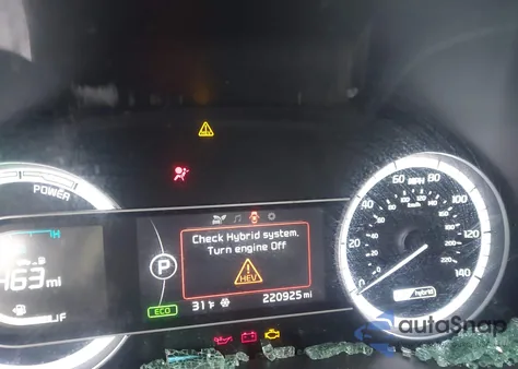 2019 Kia Niro Lx z USA, uszkodzony, nr VIN KNDCB3LC8K5338749